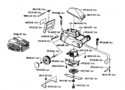 Ersatzteile Diana Elektromäher 32 EL Typ: 04039.01  (1995) Grundgerät