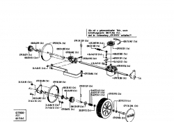 Ersatzteile Gutbrod Motormäher mit Antrieb HB 48 REL Typ: 02815.05  (1995) Getriebe, Räder