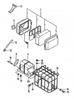 Ersatzteile Gutbrod Balkenmäher BM 107 Typ: 07517.05  (1996) Motorzubehör