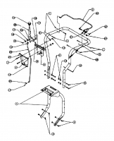 Ersatzteile Gutbrod Laubsauger mit Häckselfunktion LSH 66-80 Typ: 04201.04  (1996) Holm