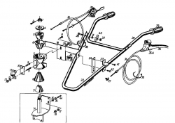 Ersatzteile Gutbrod Balkenmäher BM 100-2/G Typ: 07508.06  (1996) Holm