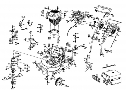 Ersatzteile Gutbrod Motormäher mit Antrieb MH 454 RB Typ: 04024.02  (1996) Grundgerät