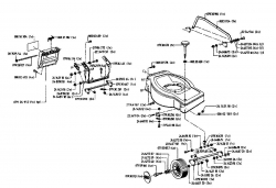 Ersatzteile Golf Motormäher 445 HLS 4 Typ: 04026.06  (1996) Grundgerät