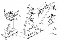 Ersatzteile Gutbrod Balkenmäher BM 710 Typ: 07515.03  (1996) Holm