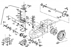 Ersatzteile Gutbrod Balkenmäher BM 710 Typ: 07515.03  (1996) Getriebe, Räder