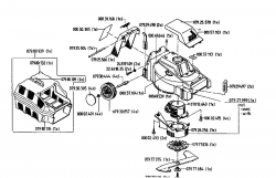 Ersatzteile Golf Elektromäher 240 HE Typ: 02822.09  (1996) Grundgerät