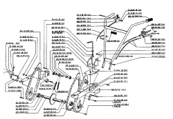 Ersatzteile Gutbrod Motorhacken MB 62-52 Typ: 07518.06  (1996) Grundgerät