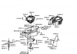 Ersatzteile Gutbrod Motormäher mit Antrieb HB 42 RL Typ: 04029.01  (1996) Grundgerät