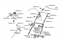 Ersatzteile Gutbrod Elektrovertikutierer VE 38 Typ: 07519.03  (1996) Holm