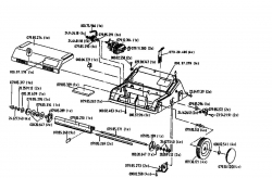 Ersatzteile Golf Elektrovertikutierer 128 VE Typ: 02805.08  (1996) Grundgerät