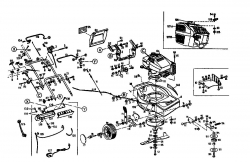 Ersatzteile Floraself Motormäher mit Antrieb 3746 BLRE Typ: 04061.01  (1996) Grundgerät