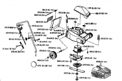 Ersatzteile Golf Elektromäher Junior 900 Typ: 04039.06 (1996) Grundgerät