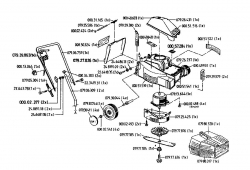 Ersatzteile Rasant Elektromäher 32 EM Typ: 04039.03  (1996) Grundgerät
