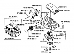 Ersatzteile Diana Elektromäher 40 EL Typ: 04052.04  (1996) Grundgerät