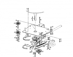 Ersatzteile Gutbrod Rasentraktoren Sprint 1002 E Typ: 02840.08  (1996) Fahrantrieb, Mähantrieb