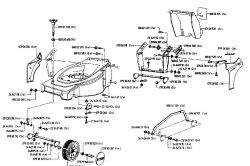 Ersatzteile Gutbrod Elektromäher HE 42 L Typ: 04030.03  (1996) Grundgerät