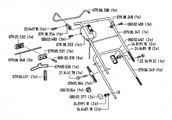 Ersatzteile Gutbrod Elektromäher HE 33 Typ: 02821.01  (1996) Holm