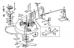 Ersatzteile Gutbrod Rasentraktoren Sprint 1002 E Typ: 02840.08  (1996) Mähwerk 66cm