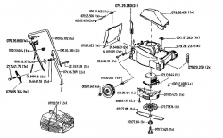 Ersatzteile Esa Elektromäher 900 Typ: 04043.07  (1996) Grundgerät