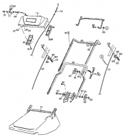 Ersatzteile Gutbrod Motorvertikutierer VB 38 Typ: 07519.04  (1997) Armaturenbrett
