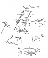 Ersatzteile Gutbrod Elektrovertikutierer VE 38 Typ: 07519.03  (1997) Holm