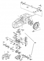 Ersatzteile Gutbrod Balkenmäher BM 710 Typ: 07515.03  (1997) Getriebe, Räder