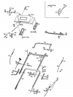 Ersatzteile Gutbrod Motormäher mit Antrieb HB 48 REL Typ: 02815.05  (1997) Holm