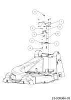 Cub Cadet Ersatzteile Motormäher mit Antrieb XM2 ER53 12AQZAEQ603 (2019) Variator