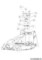 Cub Cadet Ersatzteile Motormäher mit Antrieb XM3 ER53 12AQZBK2603 (2019) Variator
