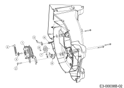 Cub Cadet Ersatzteile Motormäher mit Antrieb XM3 ER53 12AQZBK2603 (2019) Messeraufnahme