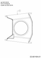 Ersatzteile Silverline Rasentraktoren Silvertrac 107 T/175 Typ: 13IN76KG677  (2019) Luftführung ab 03/01/2018