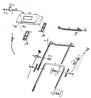 Ersatzteile Gutbrod Motormäher HB 48 L Typ: 11A-T58V604  (1998) Holm