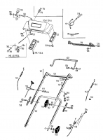Ersatzteile Gutbrod Motormäher mit Antrieb HB 48 REL Typ: 12AET58U604  (1998) Holm