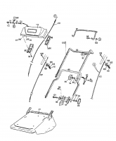 Ersatzteile MTD Benzin Vertikutierer V 38 G Typ: 16APG00Y678  (1998) Holm 