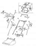 Ersatzteile MTD Benzin Vertikutierer V 38 G Typ: 16APG00Y678  (1999) Grasfangsack, Holm 