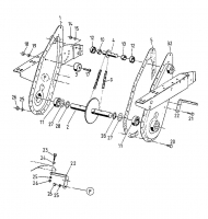 Ersatzteile Gutbrod Motorhacken MB 62-35 Typ: 07518.05  (1998) Kettenkasten