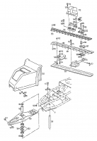 Ersatzteile Gutbrod Balkenmäher BM 710 Typ: 17A-710-604  (2000) Mähantrieb, Mähbalken