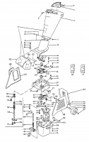 Ersatzteile Gutbrod Häcksler GH 320 E Typ: 24A-732N604  (1999) Grundgerät