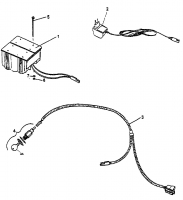 Ersatzteile Floraself Motormäher mit Antrieb 5548 BLRE Typ: 12AER18W668  (1999) Elektroteile