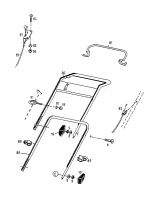 Ersatzteile Gutbrod Motormäher HB 42 L Typ: 11B-L56Z604  (1999) Holm