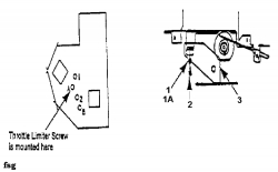 Ersatzteile Raiffeisen Rasentraktoren 11 N Typ: 132-430E628  (1992) Gasbegrenzer