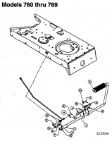 Ersatzteile Harry Rasentraktoren 131 B 13 Typ: 13DA763N662  (2000) Pedale