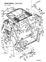 Ersatzteile Gutbrod Rasentraktoren Sprint 2000 Typ: 13CY76GN604  (1999) Grasfangkorb