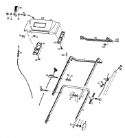 Ersatzteile Gutbrod Motormäher HB 48 LH Typ: 11A-T59Y604  (1999) Holm