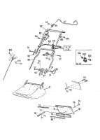 Ersatzteile Gutbrod Elektrovertikutierer VE 38 Typ: 16AEG1G-604  (1999) Holm