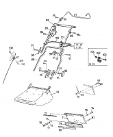 Ersatzteile Gutbrod Elektrovertikutierer VE 38 Typ: 16AEG1G-604  (2000) Holm