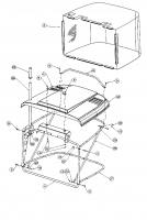 Ersatzteile Gutbrod Rasentraktoren Sprint SLX 92 RH Typ: 13AE416E690  (2001) Grasfangeinrichtung