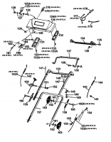 Ersatzteile Gutbrod Motormäher mit Antrieb HB 48 REL Typ: 12AET58W604  (1999) Holm