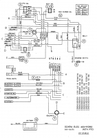 Ersatzteile Gutbrod Rasentraktoren Sprint SLX 92 RH Typ: 13AD416E690  (1999) Schaltplan