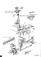 Ersatzteile Gutbrod Rasentraktoren Sprint L 102 R Typ: 13DA76GN604  (2000) Lenkung, Räder vorne, Vorderachse